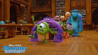 Library Task 📚  Monsters University  Disney Channel UK [upl. by Pronty]