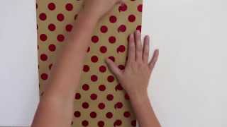 How to make gift bags from wrapping paper [upl. by Chic]