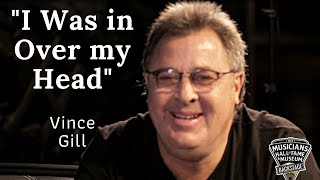 How Vince Gill was in Over His Head  Talking about Sting amp Brian Wilson [upl. by Ybbed]