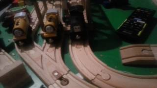 saltys secret thomas wooden railway remake [upl. by Eanrahs]