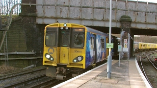 Half an Hour at 216  Birkenhead North Station 1022017  Class 507 508 terminus [upl. by Merrily]