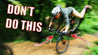 Epic MTB Crash Danbury Common [upl. by Anauqcaj]