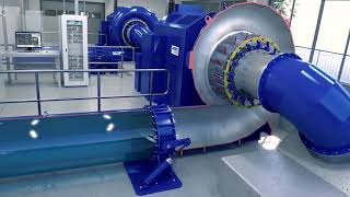 ANDRITZ Hydro turbine animation  Francis [upl. by Adnirb]