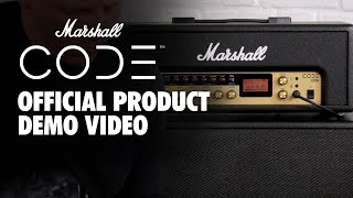 Marshall CODE Series  Official Product Demo Video  Marshall [upl. by Ebocaj]