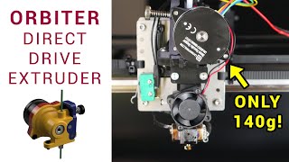 Orbiter  Super light weight direct drive extruder on Seckit SKGO [upl. by Mourant]