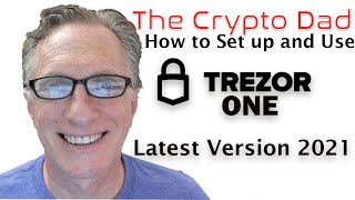 How to Set up Trezor One Hardware Wallet and Use it to Store Bitcoin [upl. by Nosnor]