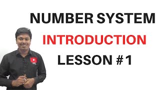 Number System  Introduction LESSON1 [upl. by Airad]