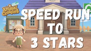 FASTEST Way To Unlock Terraforming  3 Star Rating Guide  Animal Crossing New Horizons [upl. by Kristen]