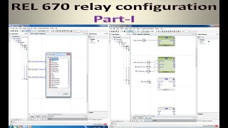 REL 670 configuration Part 1  ABB Distance Relay Configuration Part 1 [upl. by Aihseyn]