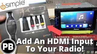 How to add a HDMI Input to your Car Radio [upl. by Eiboh]