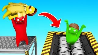 I SHREDDED My Friends In Gang Beasts [upl. by Chenee715]