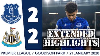 EXTENDED HIGHLIGHTS EVERTON 22 NEWCASTLE UNITED [upl. by Bultman]