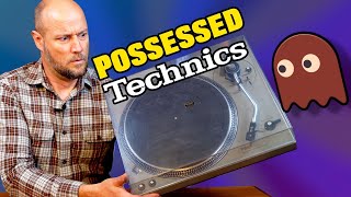 This Technics SL1500 turntable is behaving very weird  variable speed issue [upl. by Ikila]