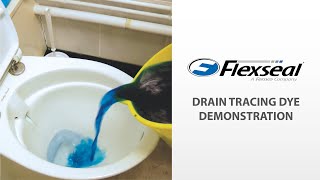 Flexseal  Drain Tracing Dye [upl. by Hctud]