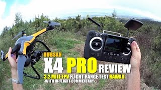 HUBSAN X4 PRO H109s FPV GPS QuadCopter Review  Part 3  Range Test With 3D Gimbal amp GitUp Git2 [upl. by Athallia]