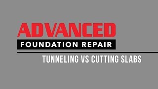 Tunneling Under House vs Cutting Slabs for Foundation Repair [upl. by Ardnayek95]