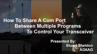 How To Share A Com Port Between Multiple Programs To Control Your Transceiver [upl. by Yoho]