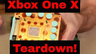 Xbox One X Teardown  Whats Inside [upl. by Desmund]