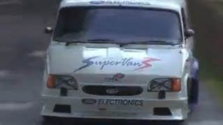 F1engined Ford Transit VAN attacks Goodwood Hill  Festival of Speed 2013 [upl. by Mehsah]