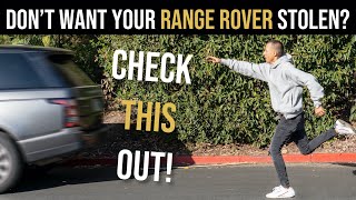 How to disable Keyless Entry on Range Rover RR Sport Velar and Evoque using Keyfob [upl. by Anisamoht]