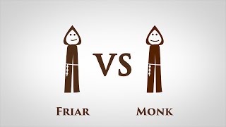 Are friars the same as monks [upl. by Hyps]