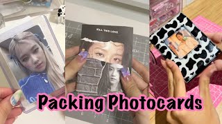 📓💞 Packing Kpop Photocards Blackpink ver 27  ASMR  ✨ tiktok compilation [upl. by Kcirded]