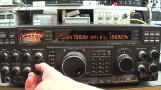 84 Radio Repair Yaesu FT1000D with overloaded receiver [upl. by Itisahc]