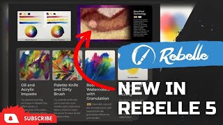 New Features in Rebelle 5 [upl. by Pellegrini]