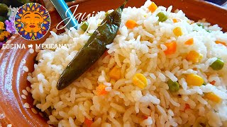 Arroz Blanco Mexicano [upl. by Dimo]