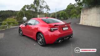 2017 Toyota 86 GTS manual 0100kmh amp engine sound [upl. by Lubin130]