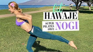 🌺 PILATESOWE NOGI  Fit Hawaje  Pilates  Ola Żelazo [upl. by Oidgime258]