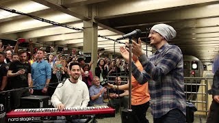 Linkin Park LIVE in Grand Central Station full [upl. by Nowahs]