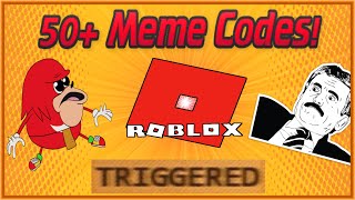 50 Roblox Meme CodesIDs 2020 [upl. by Chita]