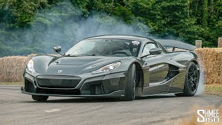 RIMAC NEVERA FULL SEND Insane Ride in the Worlds Fastest EV [upl. by Erialcyram]