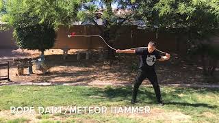 Basic Rope Dart Meteor Hammer [upl. by Xuaegram]