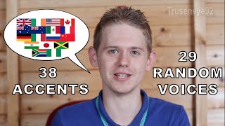 The English Language in 67 Accents amp Random Voices [upl. by Rundgren]