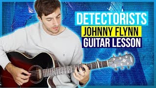 Detectorists Theme Song by Johnny Flynn Guitar Lesson [upl. by Nirret]