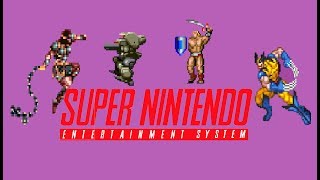 Top 40 best SNES Action platform games [upl. by Nnylarac]