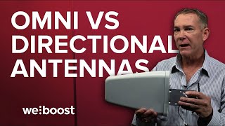 Omnidirectional vs directional antennas whats the difference  weBoost [upl. by Einram94]