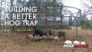 Introducing BoarBuster A Better Hog Trapping System  Feral Hog Trap [upl. by Geiss863]