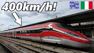 Italys FLAGSHIP Highspeed Train  Venice to Milan on the Frecciarossa 1000 [upl. by Neliak53]