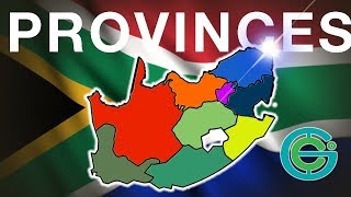 Provinces of SOUTH AFRICA explained Geography Now [upl. by Helbonnah107]