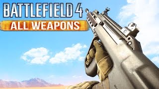 Battlefield 4  ALL Weapons Showcase  A Decade After Release [upl. by Sacci]