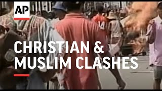 INDONESIA MALUKU PROVINCE CHRISTIAN amp MUSLIM CLASHES [upl. by Howey21]