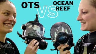 Everything You Need to Know About Full Face Mask Diving Pros and Cons  OTS vs Ocean Reef [upl. by Zellner]