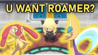 Use Cynthia to Respawn SHINY ROAMERS in Pokemon BDSP [upl. by Assilak580]