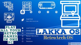 Lakka OS  RetroArch OS Full Installation Tutorial amp Gameplay [upl. by Sonni]