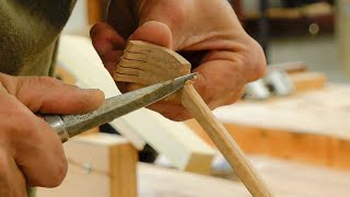 Making A Wood Back Scratcher  Steam Bending [upl. by Akcimat]