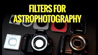 My Light Pollution Filters for Astrophotography [upl. by Ojybbob294]