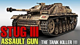 StuG III  The German Assault Gun That Killed The Most Enemy Tanks In WW2 [upl. by Osmen608]